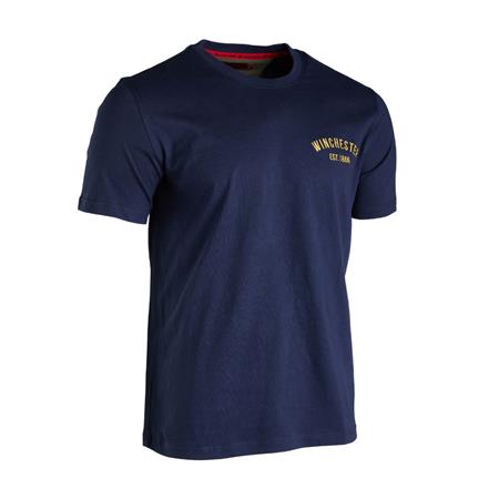 T-Shirt Met Korte Mouwen Winchester Colombus - Marineblauw