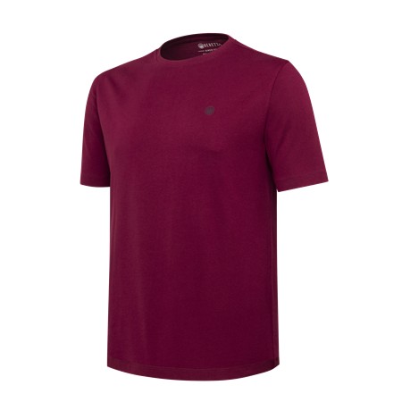 T-SHIRT TIL HERRE MED KORTE ÆRMER BERETTA SET OF 3 CORPORATE TS - BRITISK GRØN/CORDOVAN/TØRV - PAKKE MED 3