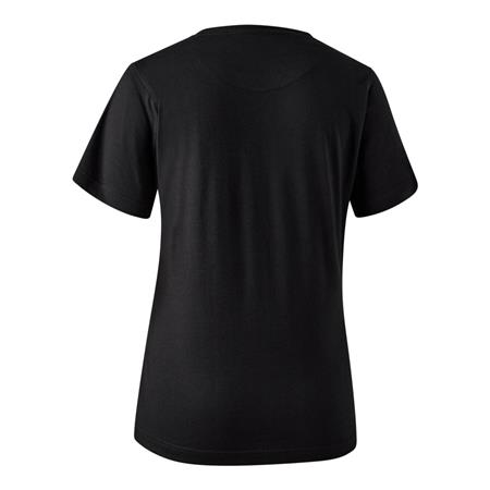 T-SHIRT TIL KVINDER DEERHUNTER LADY JUBILEE - SORT
