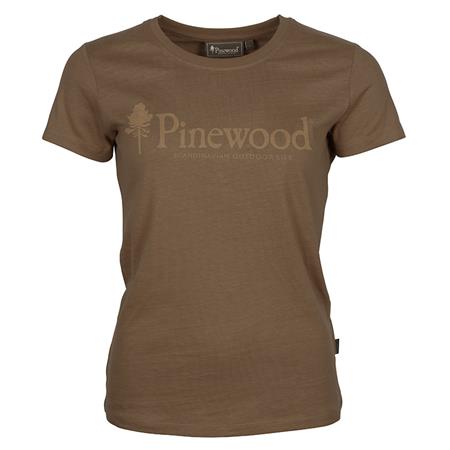 T-Shirt Til Kvinder Pinewood Outdoor Life W - Nougat