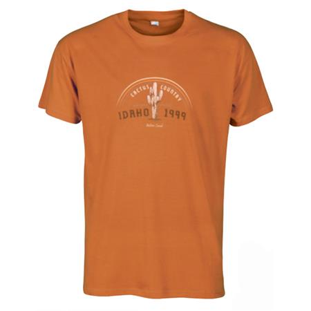 T-Shirt Til Mænd Idaho Countryside - Orange