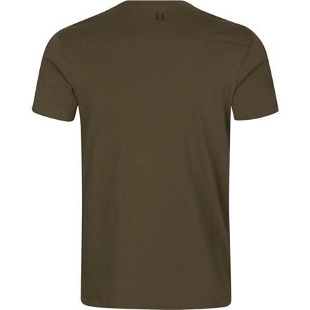 T-SHIRT TIL MÆND MED KORTE ÆRMER HARKILA LOGO S/S - GRØN