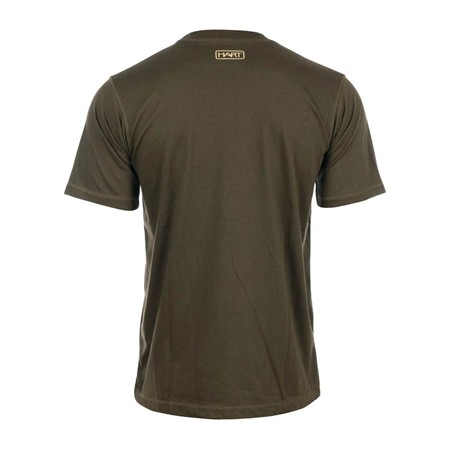 T-SHIRT UOMO A MANICHE CORTE HART GROUND IBEX - VERDE OLIVA SCURO