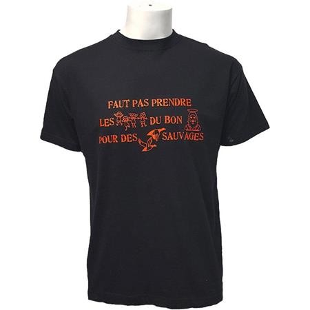 T-Shirt Uomo Maniche Corte Bartavel I Figli Del Buon Dio - Negro - Nero