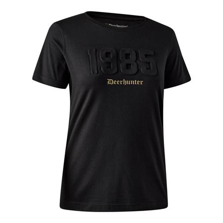T-Shirt Vrouw Deerhunter Lady Jubilee - Noir