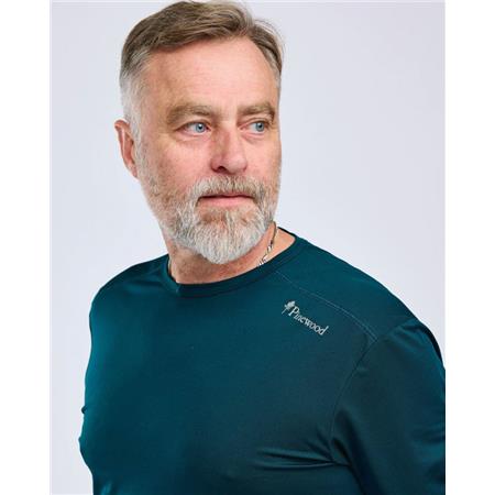 T-SHIRT ΚΟΝΤΟΜΆΝΙΚΟ ΑΝΔΡΙΚΌ PINEWOOD FUNCTION - ΤΙΡΚΟΥΆΖ