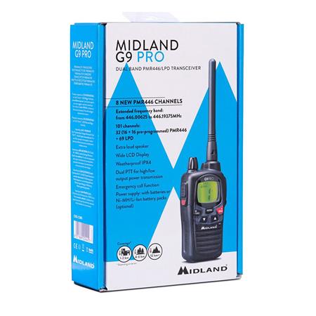 TALKIE-WALKIE MIDLAND G9 PRO