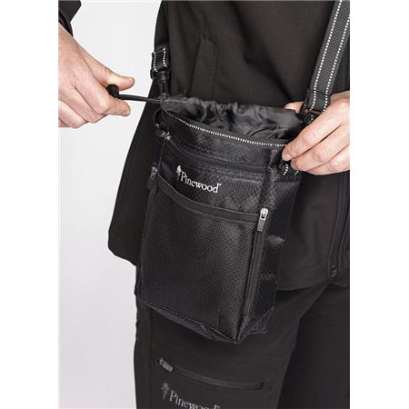 TAS MET LEKKERNIJEN PINEWOOD VOOR HONDENTRAINER HONDENSPORTTAS - NEGRO - ZWART