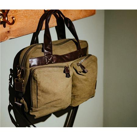 TAS VOOR COMPUTER SWEDTEAM CREST BRIEFCASE - IVY VERT