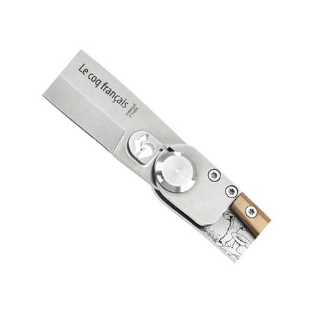 TASCHENMESSER LE COQ FRANÇAIS CHAMPIGNONS OLIVENHOLZ