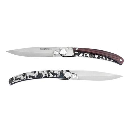 TASCHENMESSER LE COQ FRANÇAIS FORÊT VEILCHENHOLZ