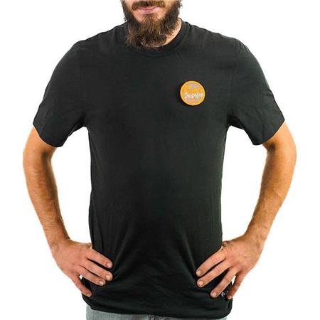 TEE SHIRT CACCIA PERSONALIZZABILE SUR VOS TRACES - NERO