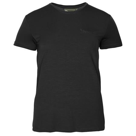 Tee Shirt Donna - Nero Pinewood Active Fast-Dry W - Noir