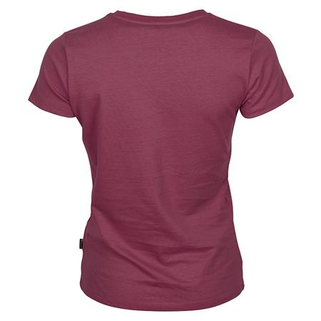 TEE SHIRT FEMME PINEWOOD OUTDOOR LIFE W - RASPBERRY PINK