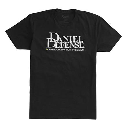 Tee Shirt Homme Manches Courtes Daniel Defense Classic - Noir