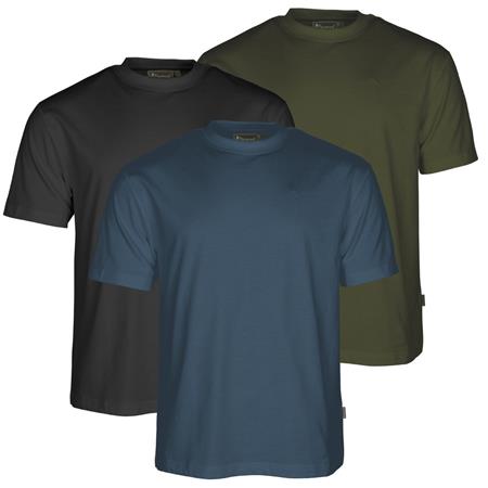 Tee Shirt Homme Pinewood 3-Pack - Bleu/Vert/Noir