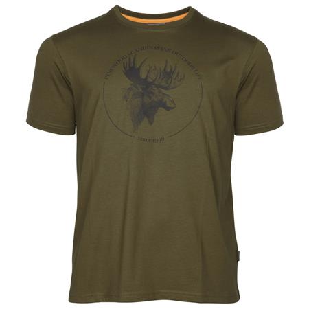 Tee Shirt Homme Pinewood Moose W - Olive