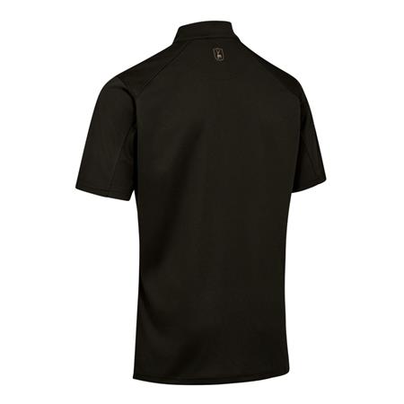 TEE SHIRT KORTE MOUWEN MAN DEERHUNTER CLIMATE DEMI-ZIPPÉ MET 37.5 TECHNOLOGY - VERDE BOSQUE - BOSGROEN