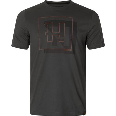 Tee Shirt Korte Mouwen Man Harkila H-Logo S/S - Phantom
