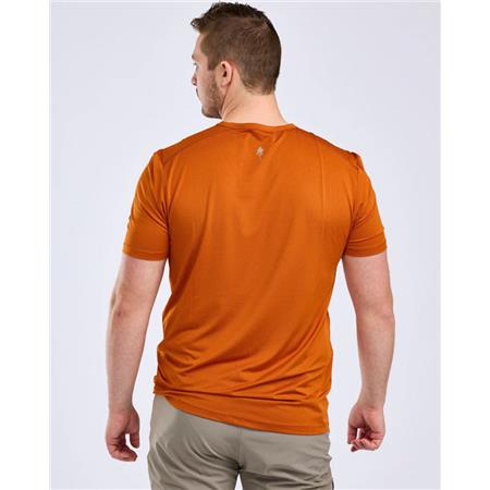 TEE SHIRT KORTE MOUWEN MAN PINEWOOD FUNCTION - BURNED ORANGE