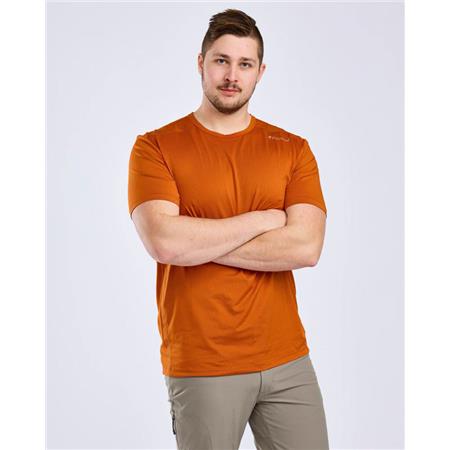 TEE SHIRT KORTE MOUWEN MAN PINEWOOD FUNCTION - BURNED ORANGE