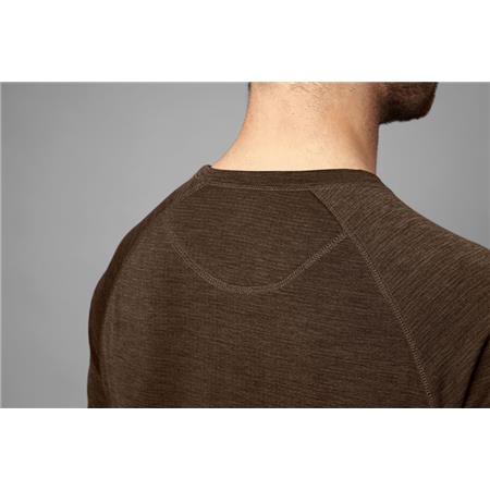 TEE-SHIRT KURZARM HERREN SEELAND ACTIVE S/S - BRAUN