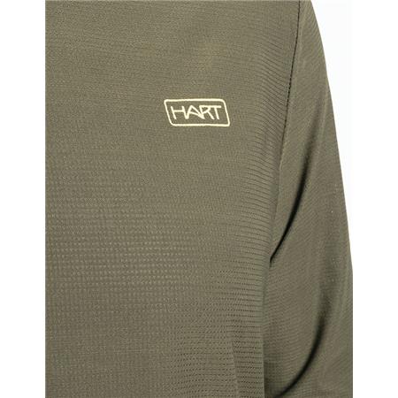 TEE SHIRT LANGE MOUWEN HEREN HART URAL-TL - GROEN