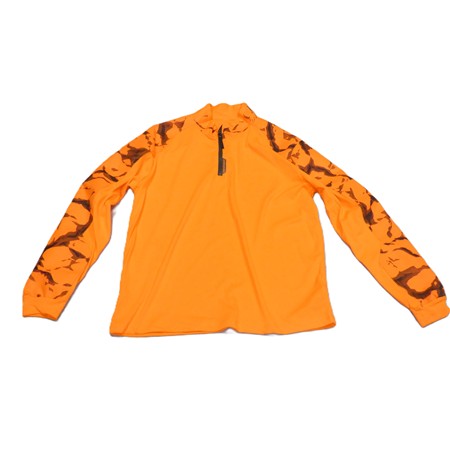 Tee Shirt Manche Longue Orange Solognac Xl - Orange