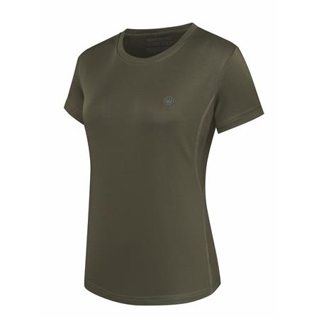 Tee-Shirt Manches Courtes Femme Beretta Ciel Tech - Green Stone