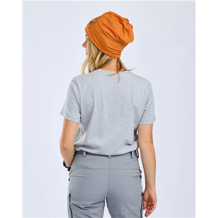TEE SHIRT MANCHES COURTES FEMME PINEWOOD BIRDING - L.GREY MEL COMBO