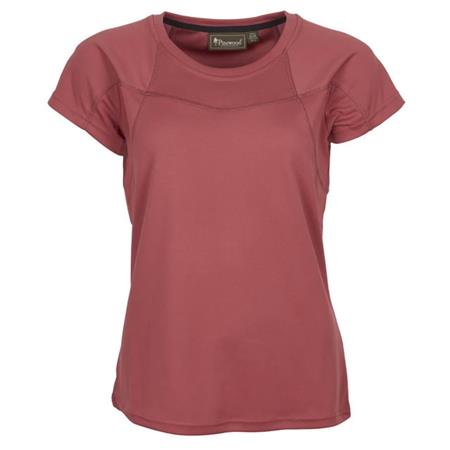 TEE SHIRT MANCHES COURTES FEMME PINEWOOD FINNVEDEN FUNCTION W - ROSE