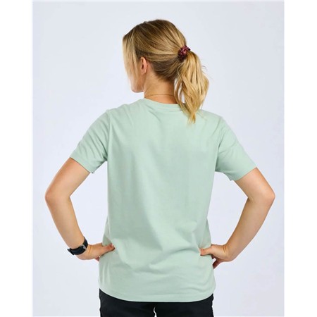 TEE SHIRT MANCHES COURTES FEMME PINEWOOD OUTDOOR LIFE - FROSTY GREEN