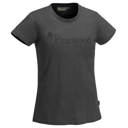 TEE SHIRT MANCHES COURTES FEMME PINEWOOD OUTDOOR LIFE W - ANTHRACITE