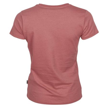 TEE SHIRT MANCHES COURTES FEMME PINEWOOD OUTDOOR LIFE W - ROSE