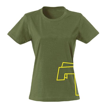 Tee Shirt Manches Courtes Femme Zotta Forest Sprint - Kaki