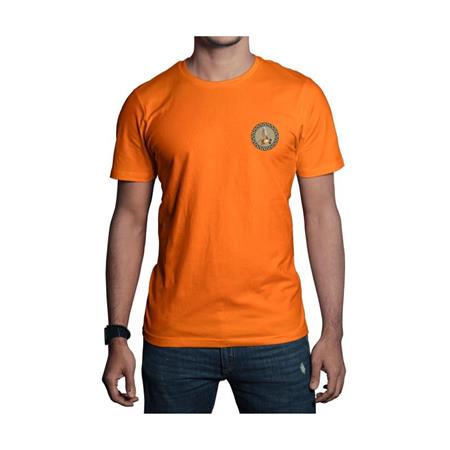 Tee Shirt Manches Courtes Homme Bartavel Nature Bécasse - Orange