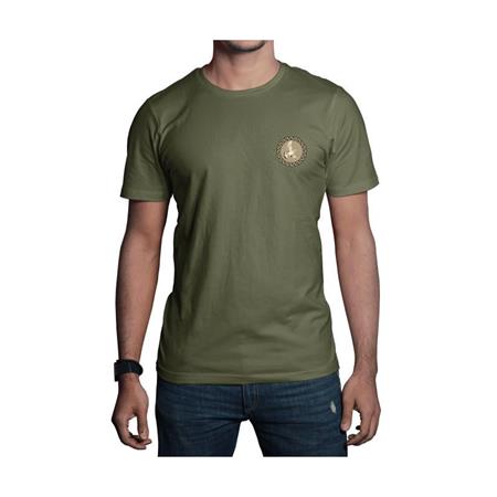 Tee Shirt Manches Courtes Homme Bartavel Nature Palombe - Kaki