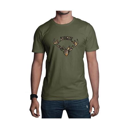 Tee Shirt Manches Courtes Homme Bartavel Nature T1107 - Kaki