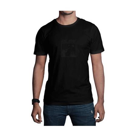 Tee Shirt Manches Courtes Homme Bartavel Nature T1169 - Noir