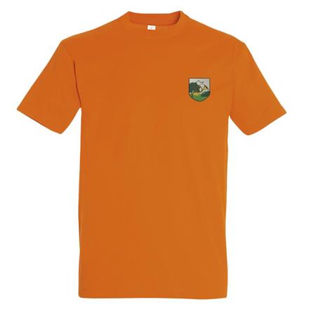 TEE SHIRT MANCHES COURTES HOMME BARTAVEL NATURE V12 - ORANGE