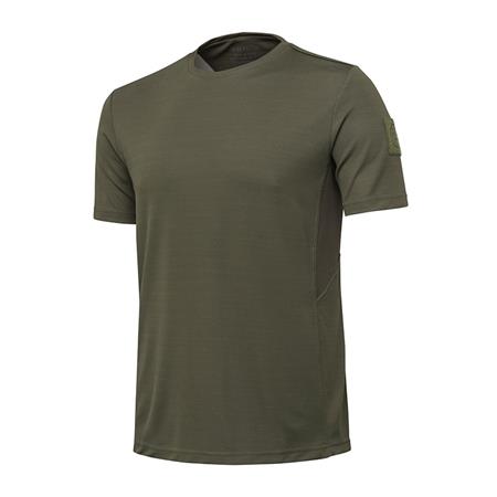 Tee Shirt Manches Courtes Homme Beretta Corporate Tactical - Vert