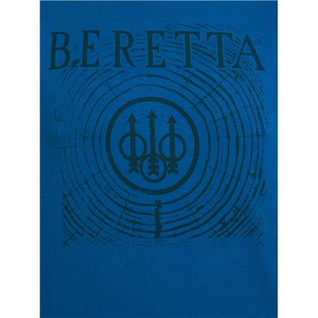 TEE-SHIRT MANCHES COURTES HOMME BERETTA FIR - BLUE TWILIGHT