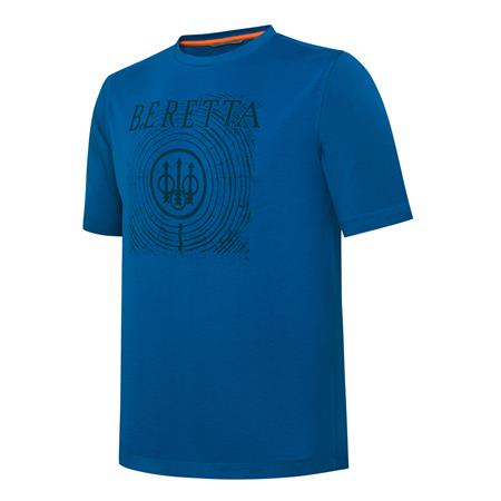 Tee-Shirt Manches Courtes Homme Beretta Fir - Blue Twilight