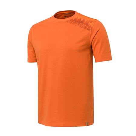 Tee Shirt Manches Courtes Homme Beretta Pine Shoulder - Orange