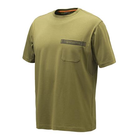 Tee Shirt Manches Courtes Homme Beretta Tactical - Kaki