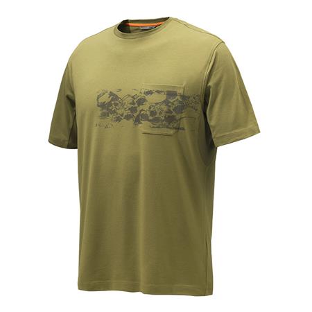 Tee Shirt Manches Courtes Homme Beretta Tactical T-Shirt - Kaki