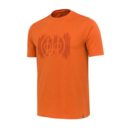 Tee Shirt Manches Courtes Homme Beretta Trident - Orange