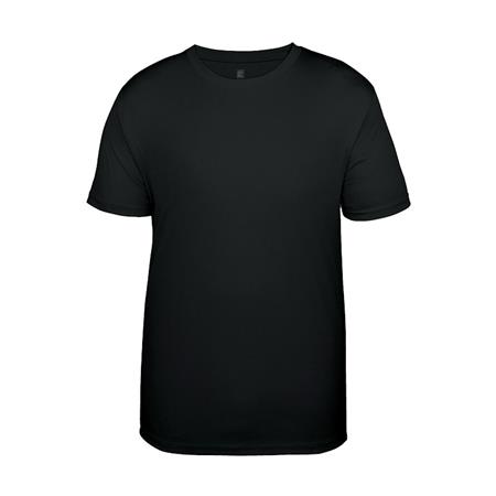 Tee Shirt Manches Courtes Homme Bigbill 100% Polyester - Noir