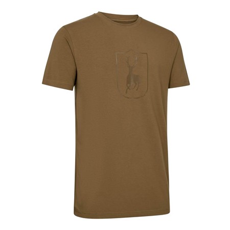 Tee Shirt Manches Courtes Homme Deerhunter Bamboo - Butternut