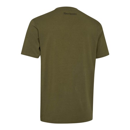 TEE SHIRT MANCHES COURTES HOMME DEERHUNTER BAMBOO - GLEN GREEN